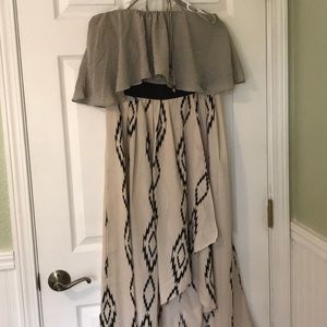 Boutique Brand Aztec Printed Halter Dress